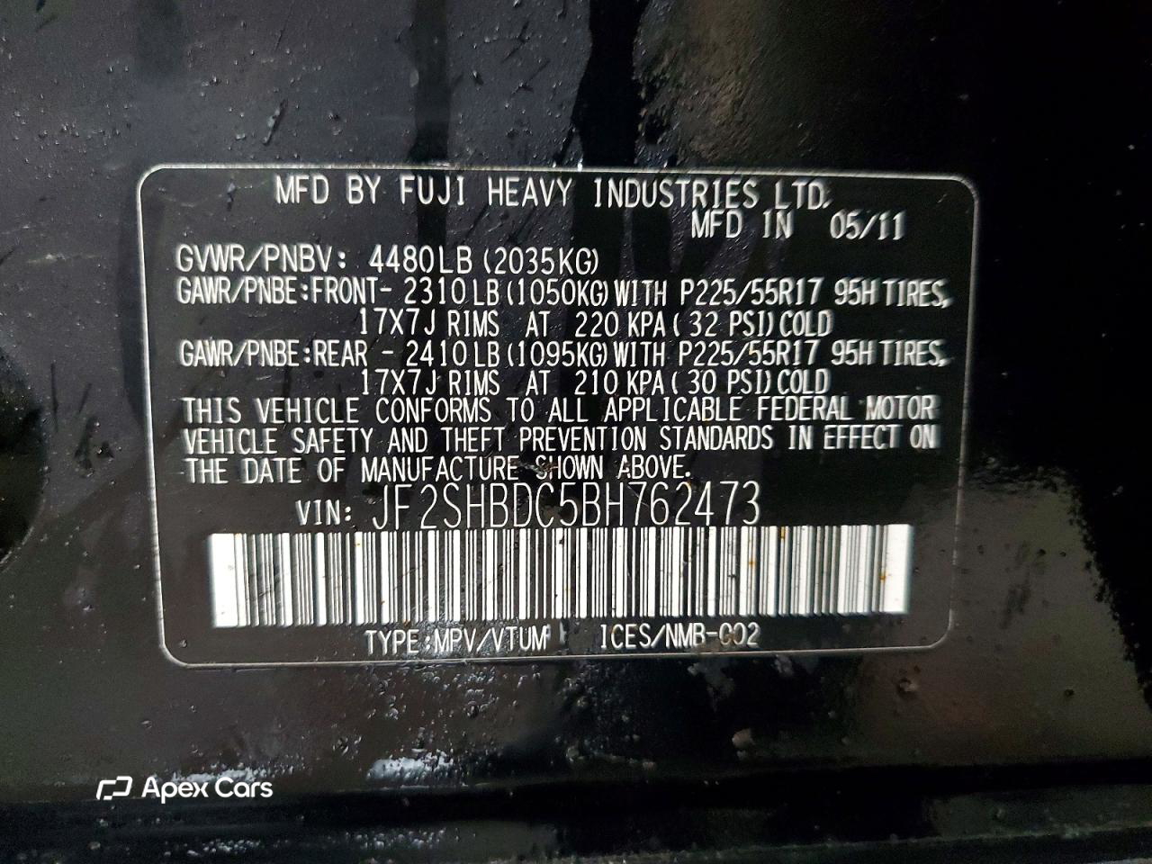 Subaru Forester 2011