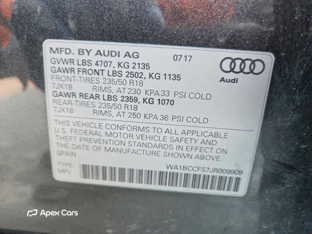 Audi Q3 2018
