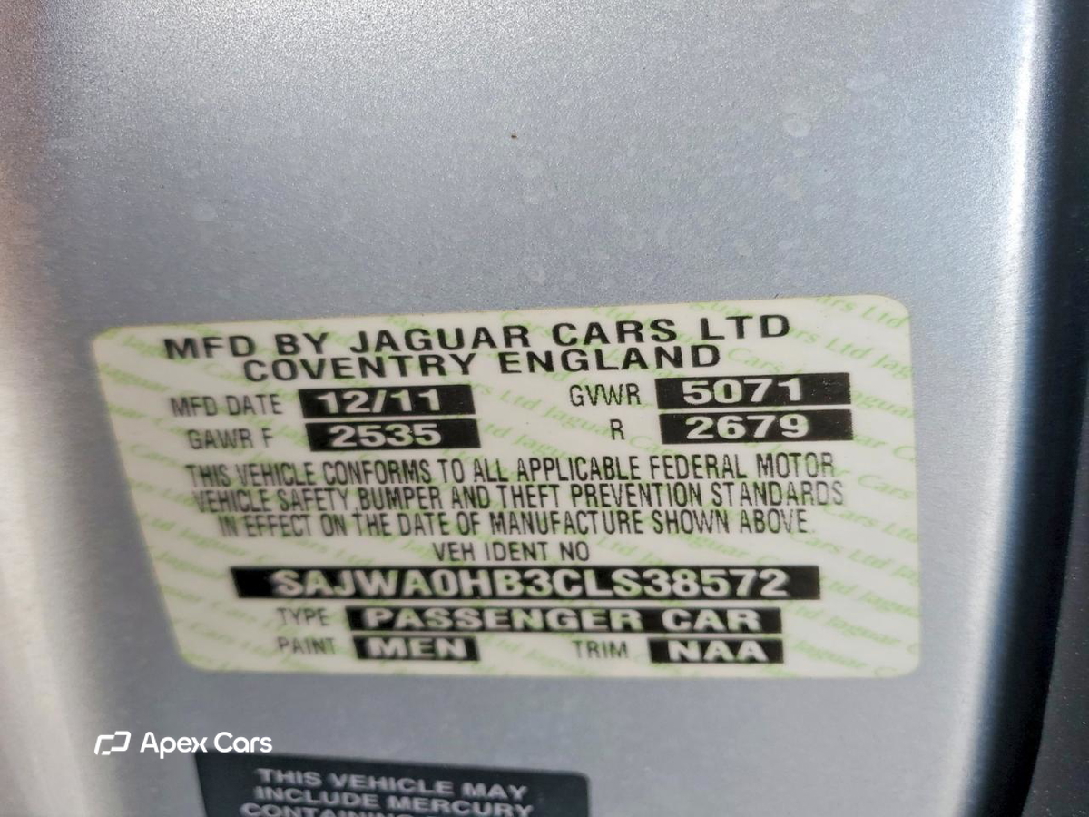 Jaguar XF 2012