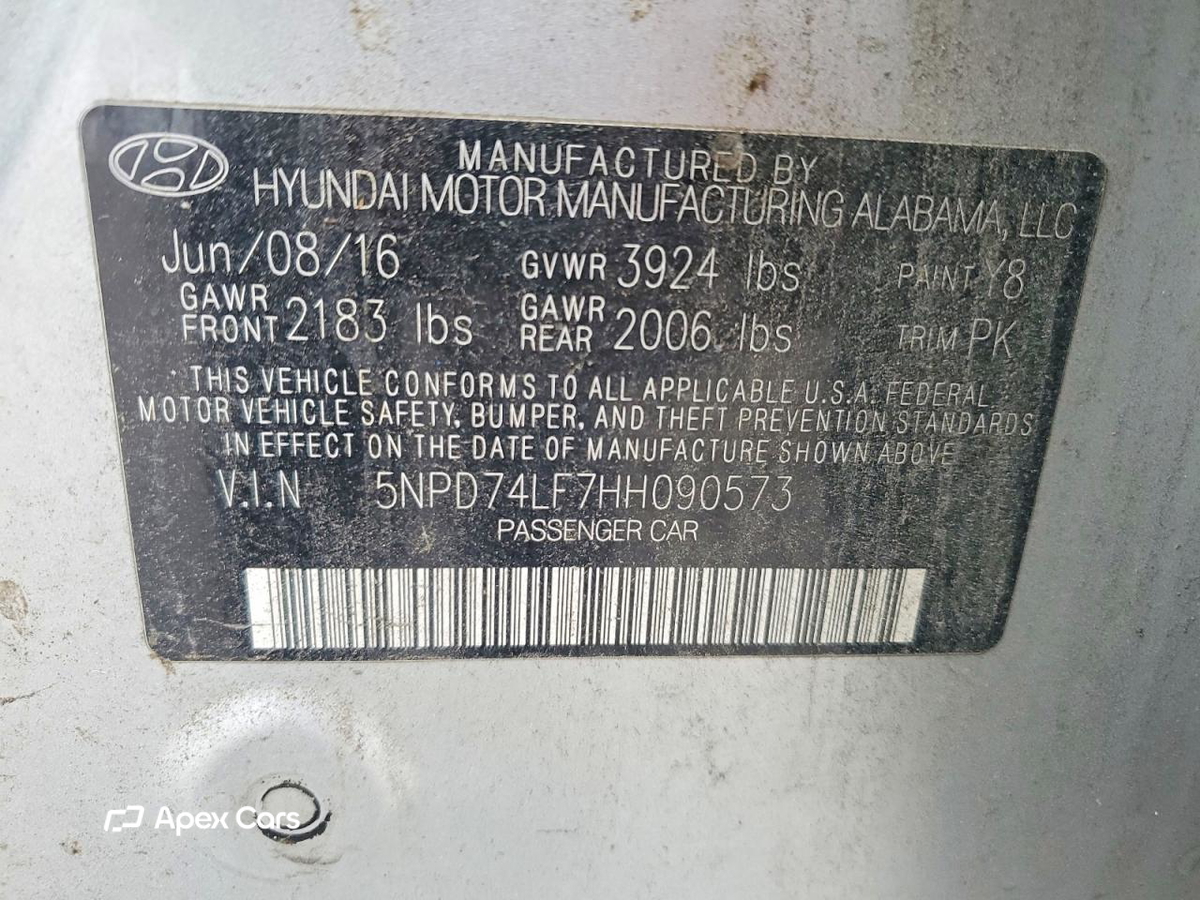 Hyundai Elantra 2017