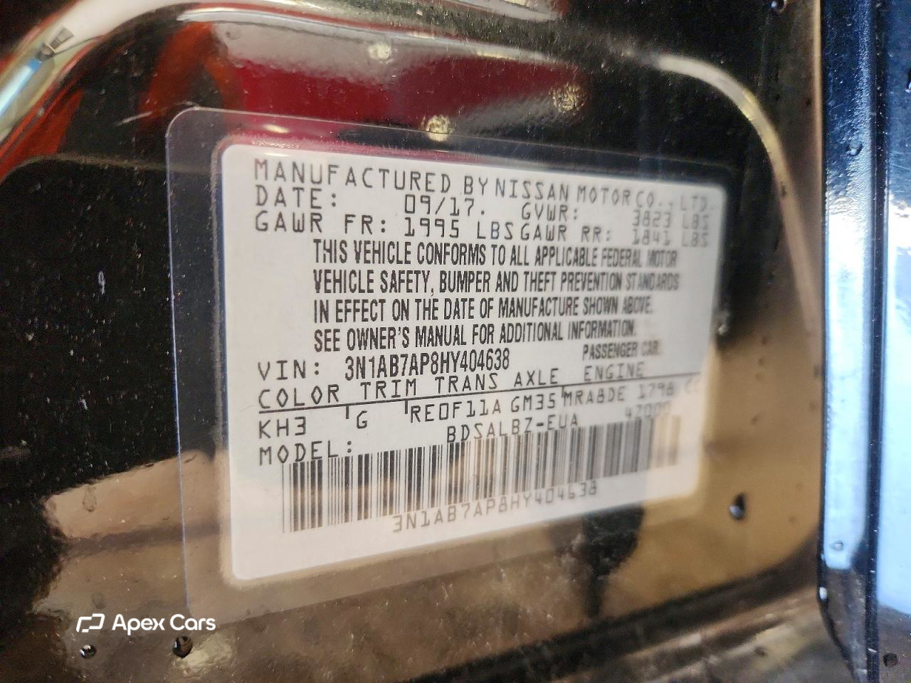 Nissan Sentra 2017
