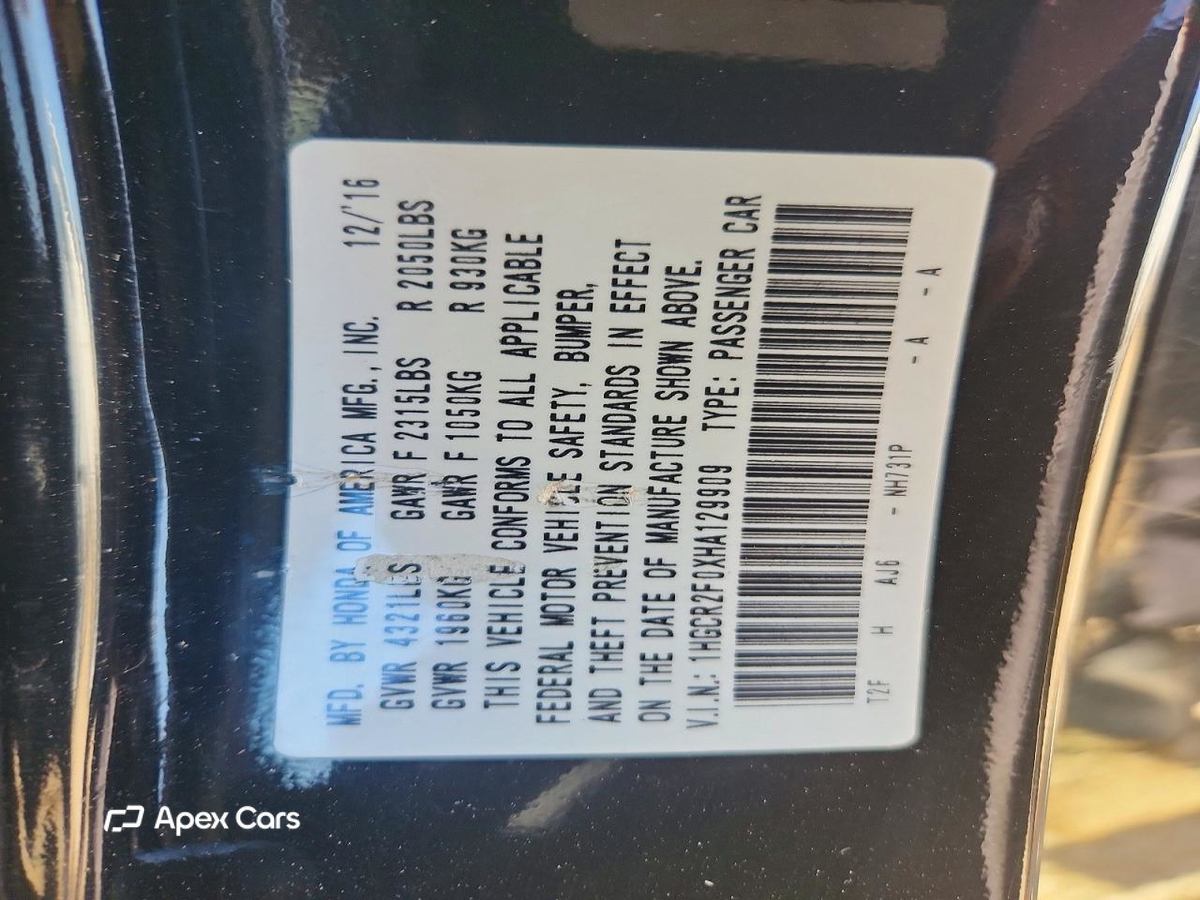Honda Accord 2017
