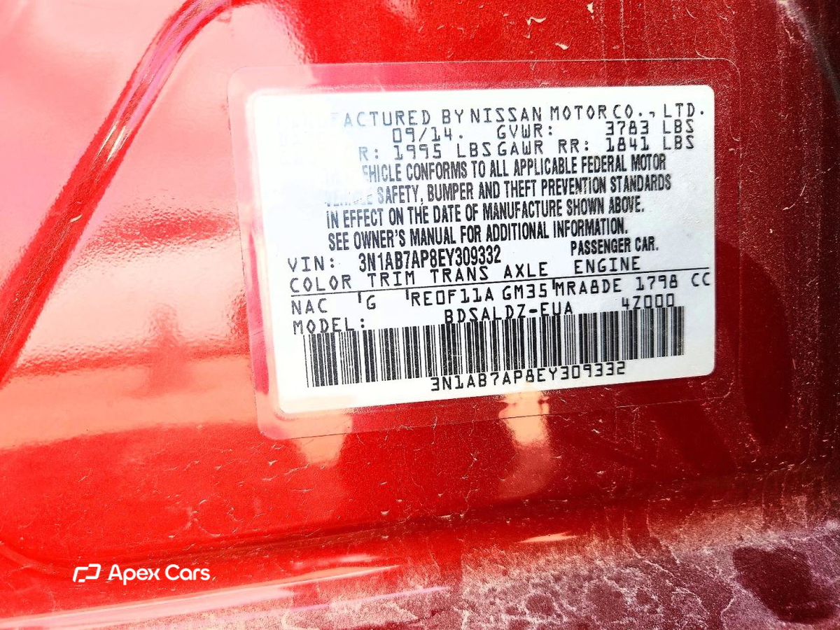 Nissan Sentra 2014