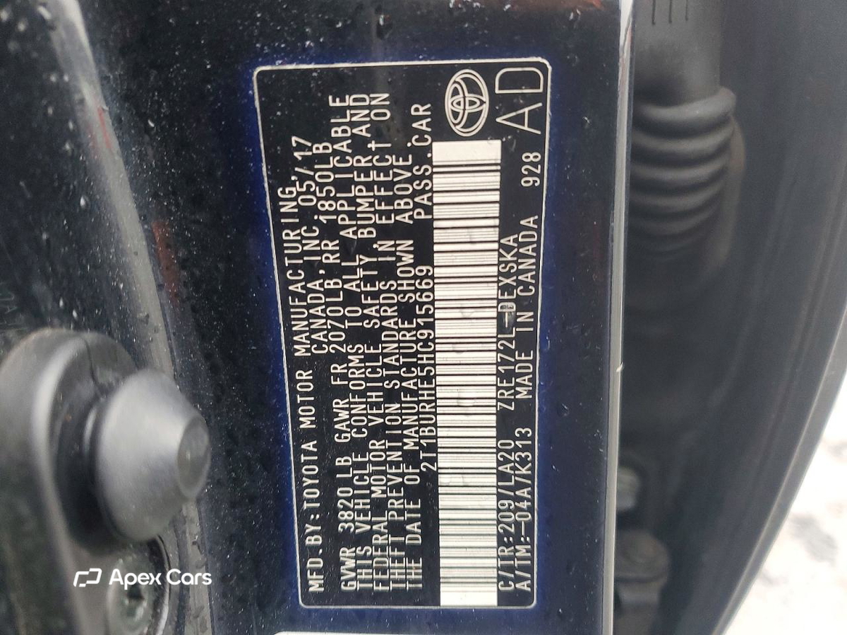Toyota Corolla 2017