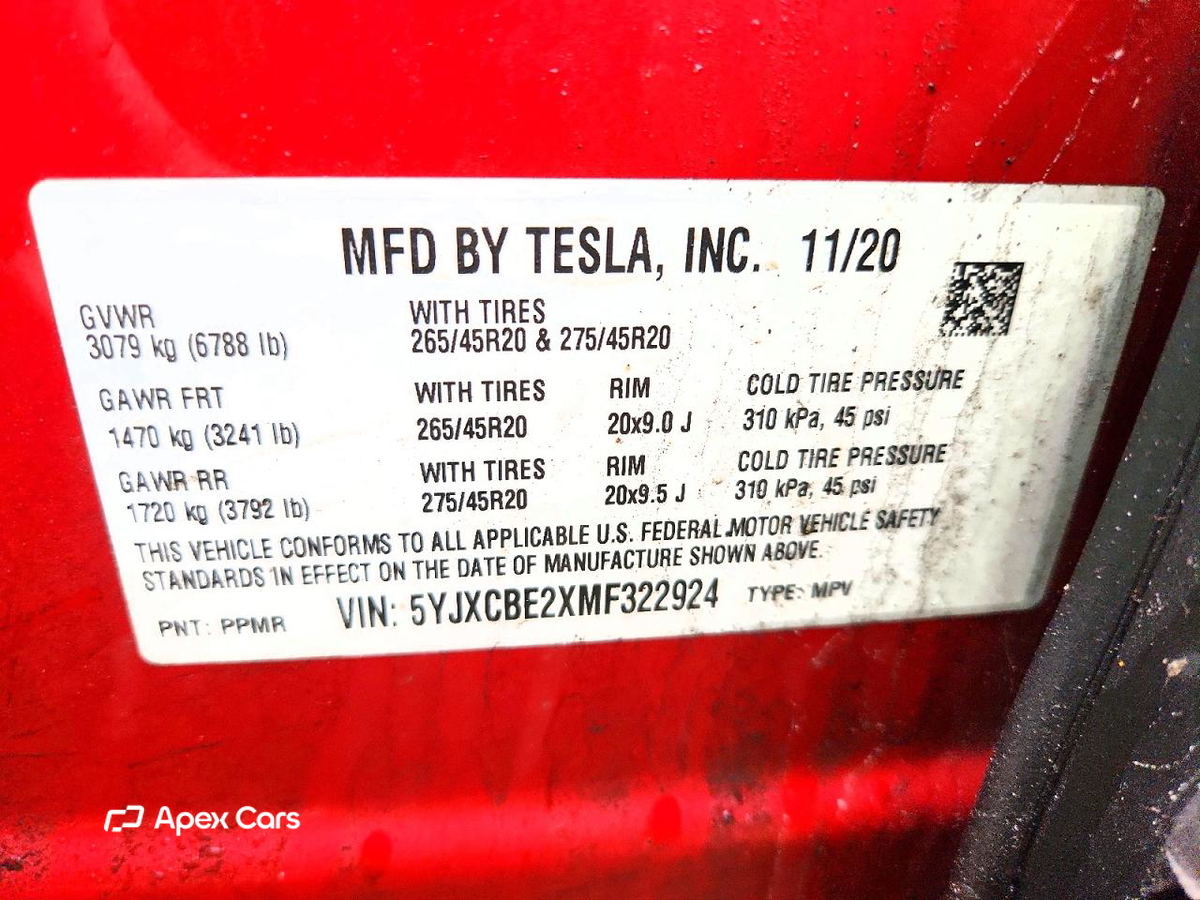 Tesla Model X 2021