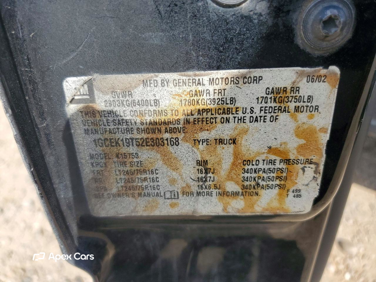 Chevrolet Silverado 2002