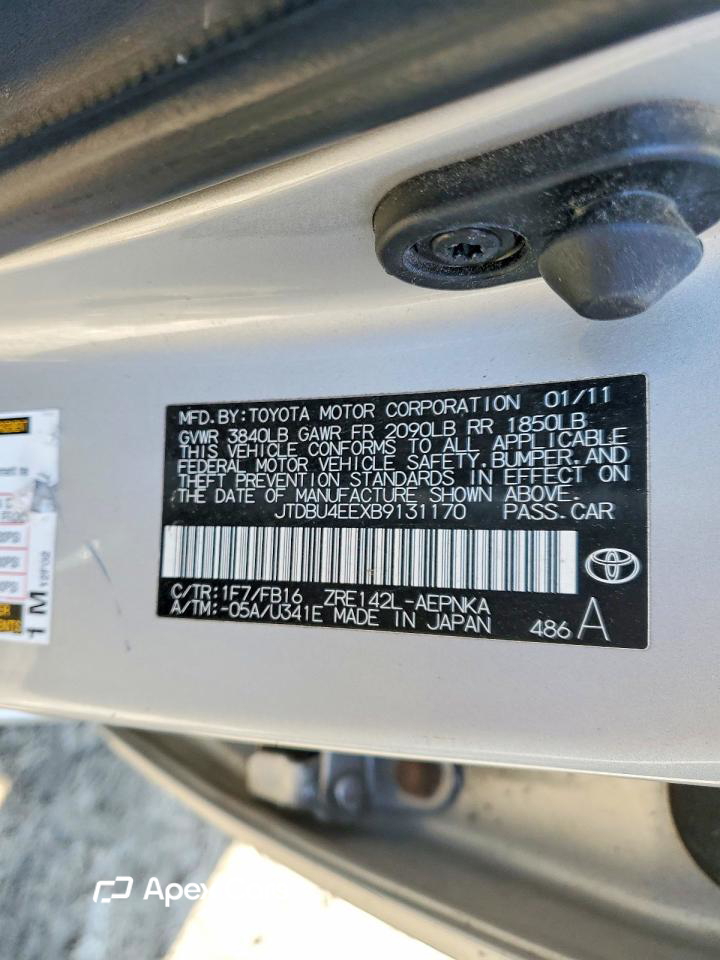Toyota Corolla 2011