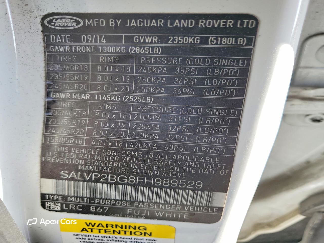 Land Rover Range Rover 2015