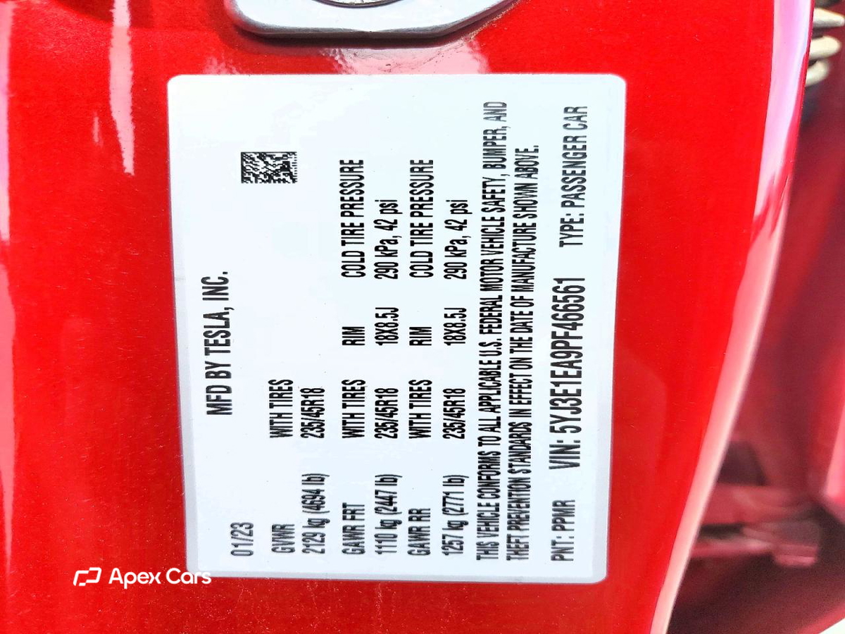 Tesla Model 3 2023