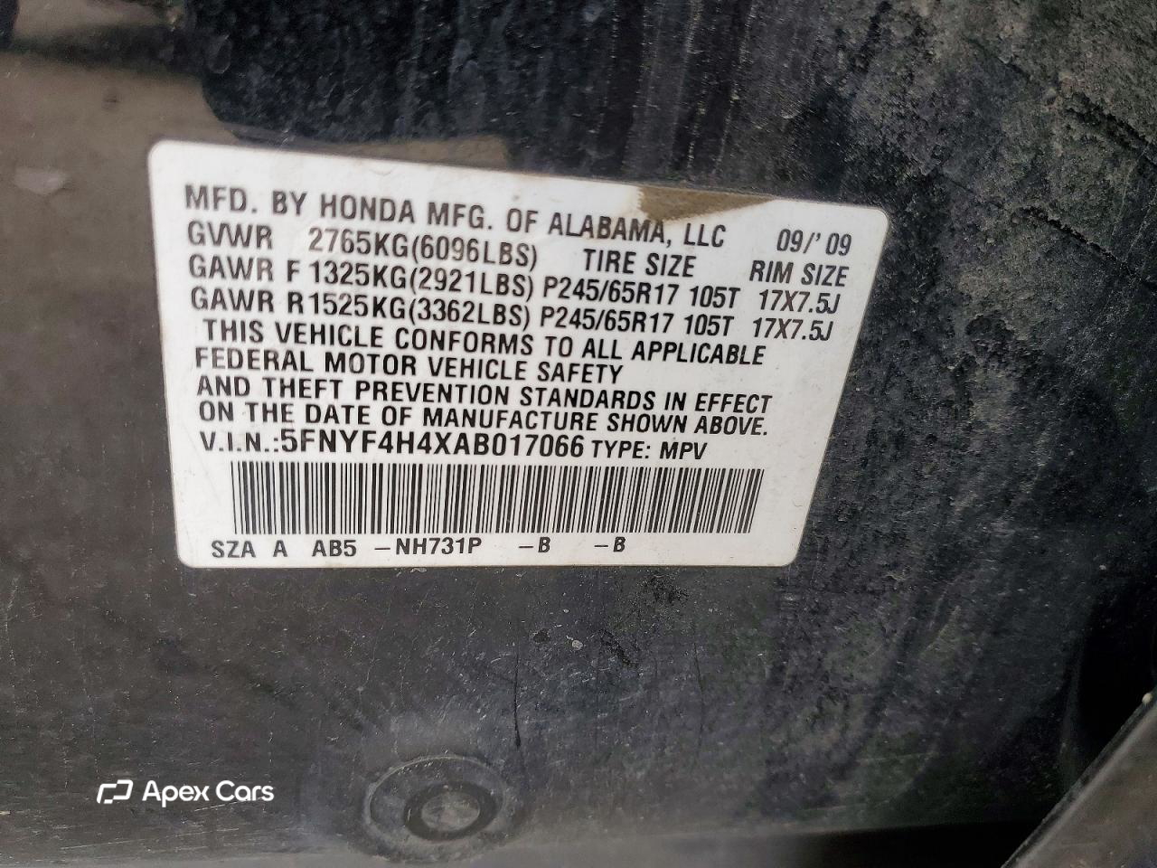 Honda Pilot 2010