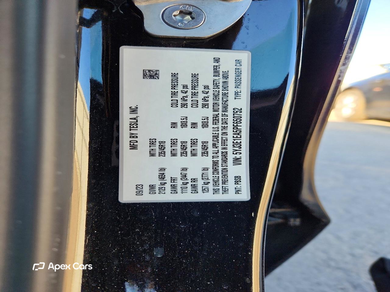 Tesla Model 3 2023