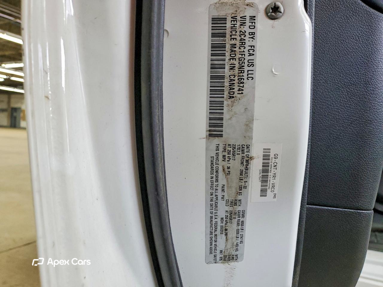 Chrysler Pacifica 2022