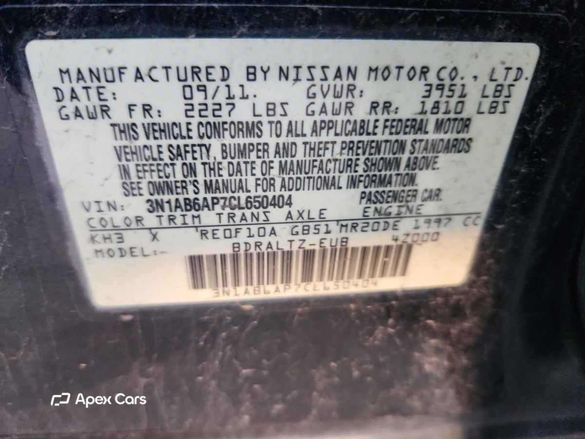 Nissan Sentra 2012