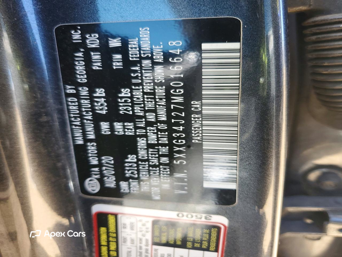 Kia K5 2021