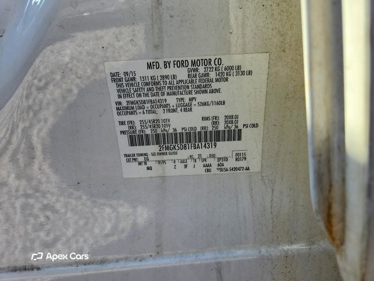 Ford Flex 2015