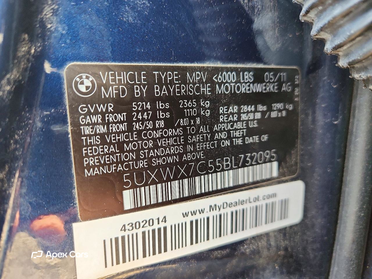 BMW X3 2011