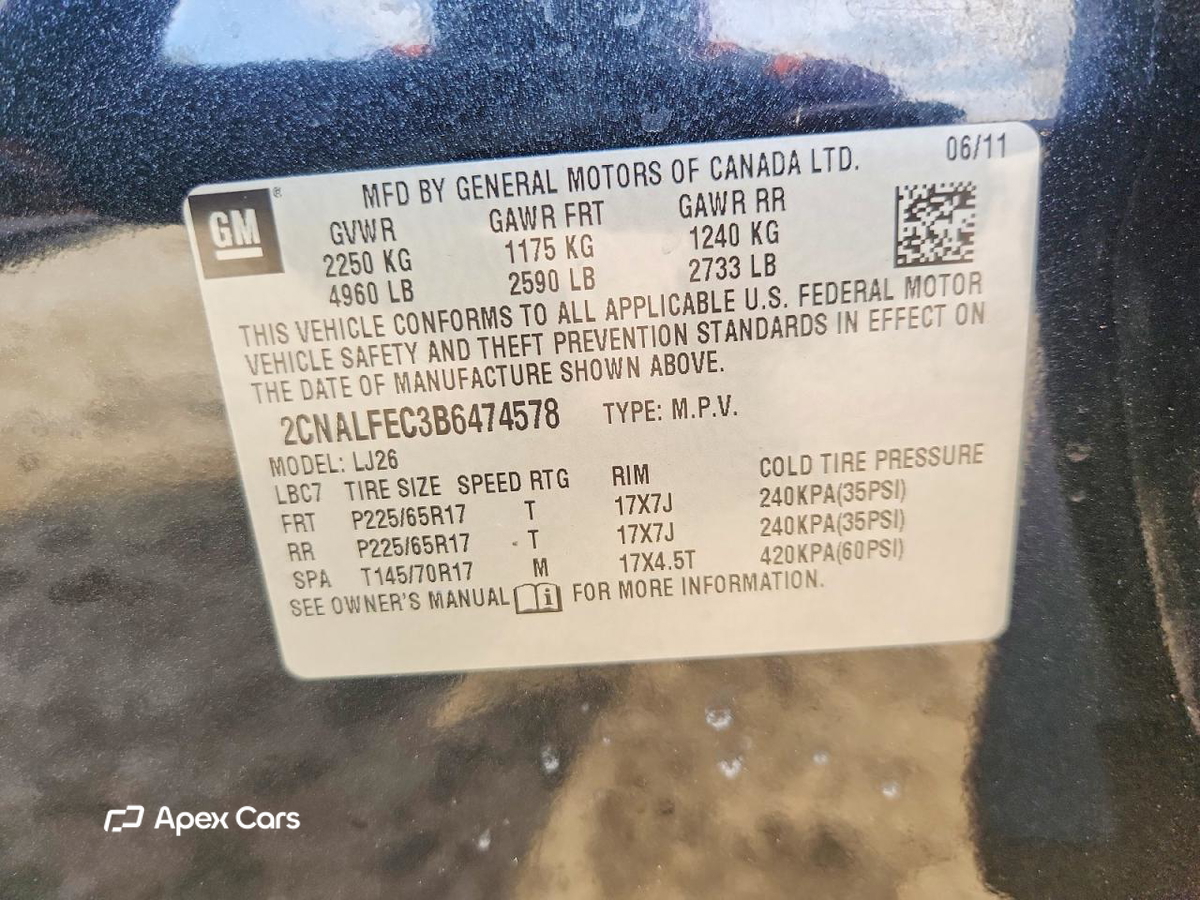 Chevrolet Equinox 2011