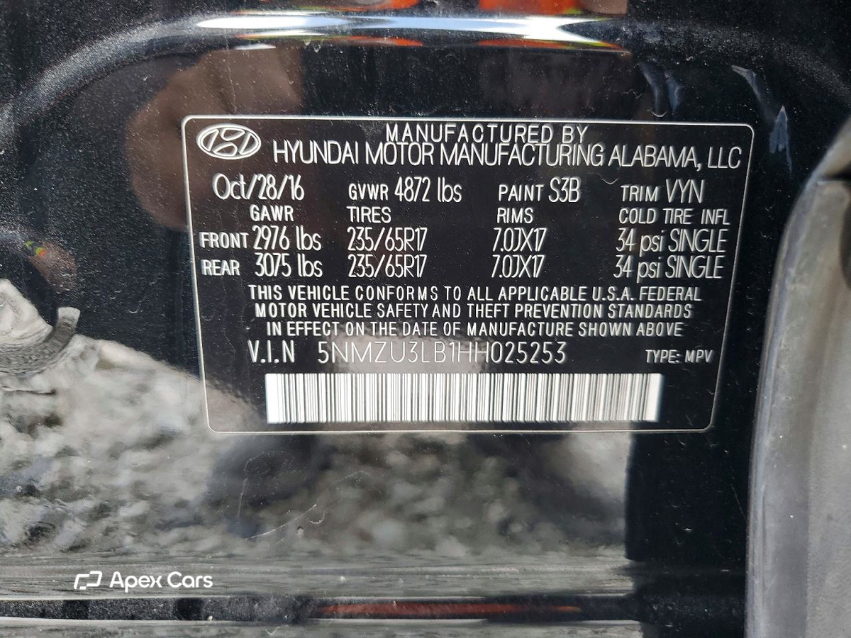 Hyundai Santa Fe 2017
