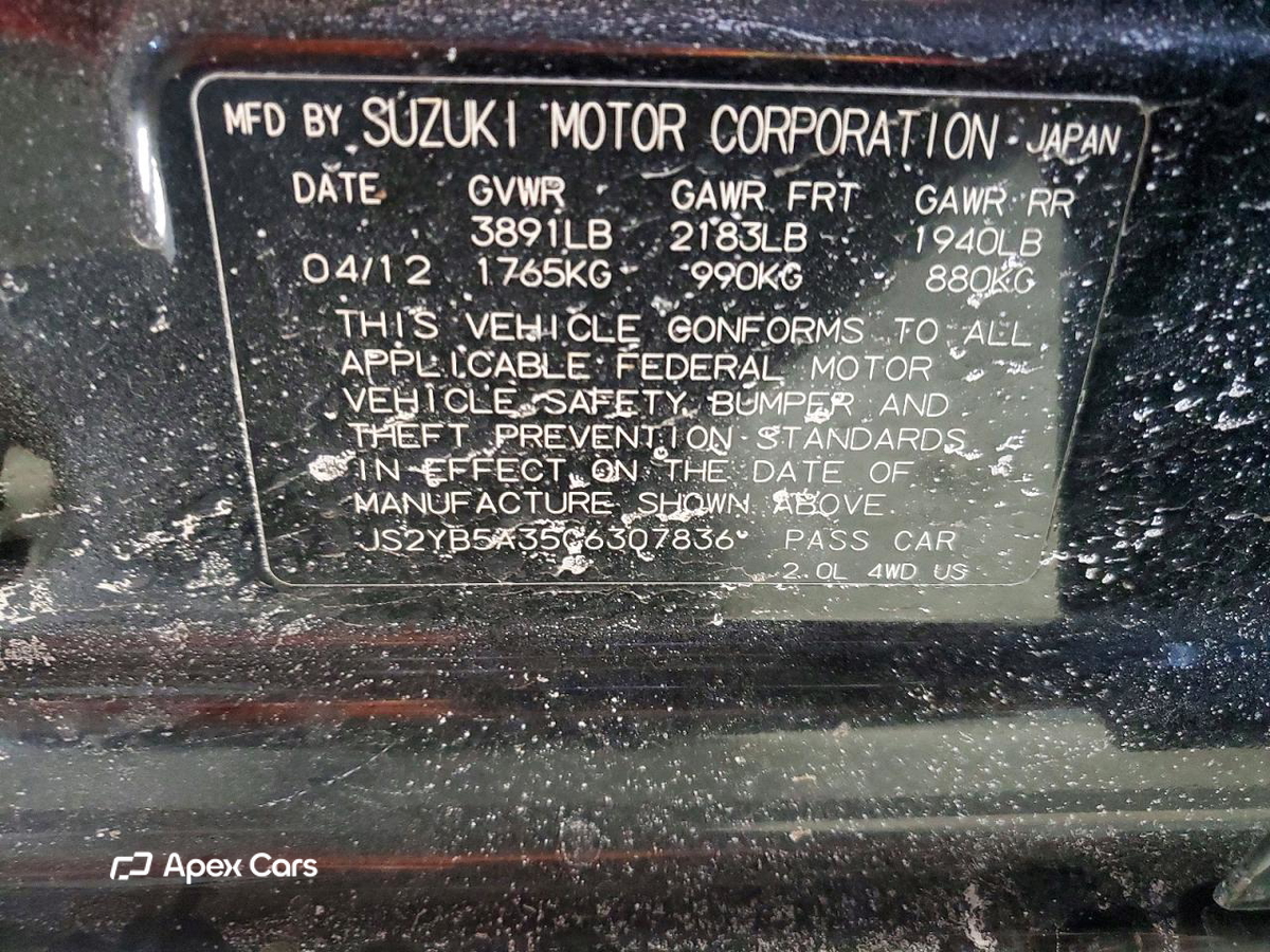 Suzuki SX4 2012
