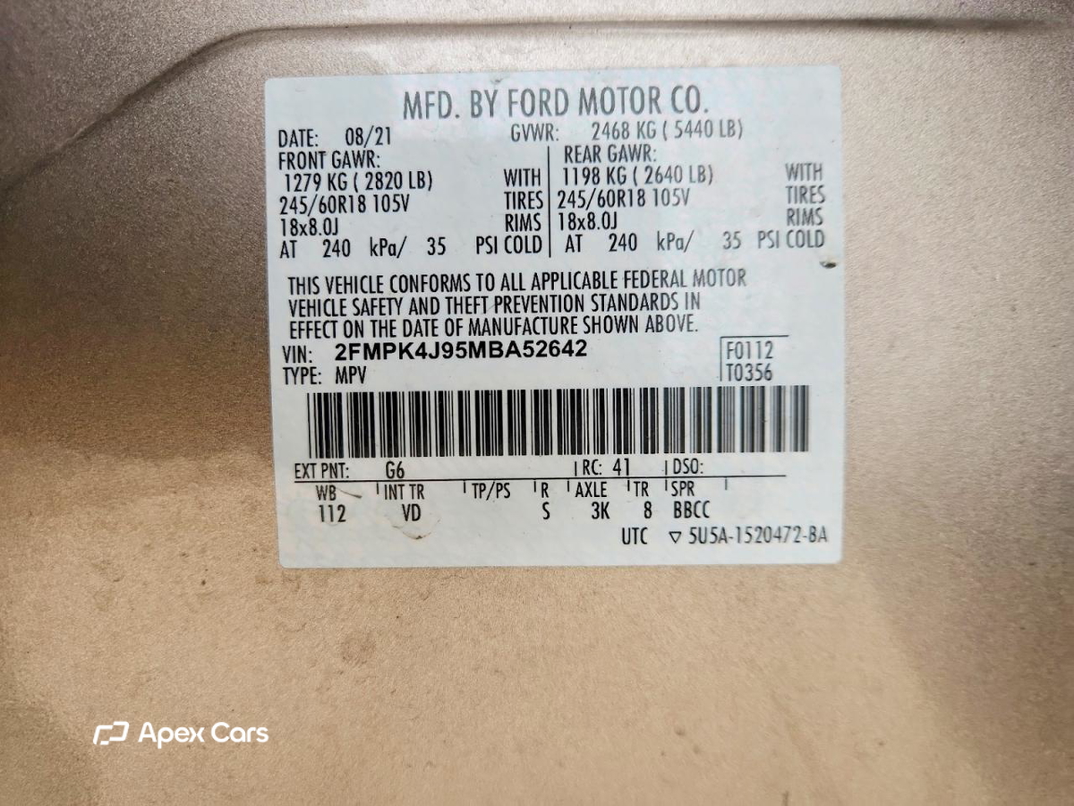 Ford Edge 2021