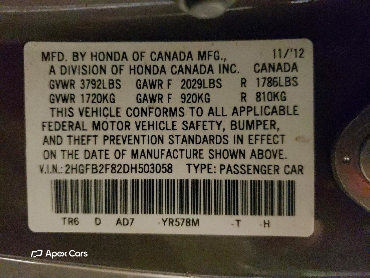 Honda Civic 2013