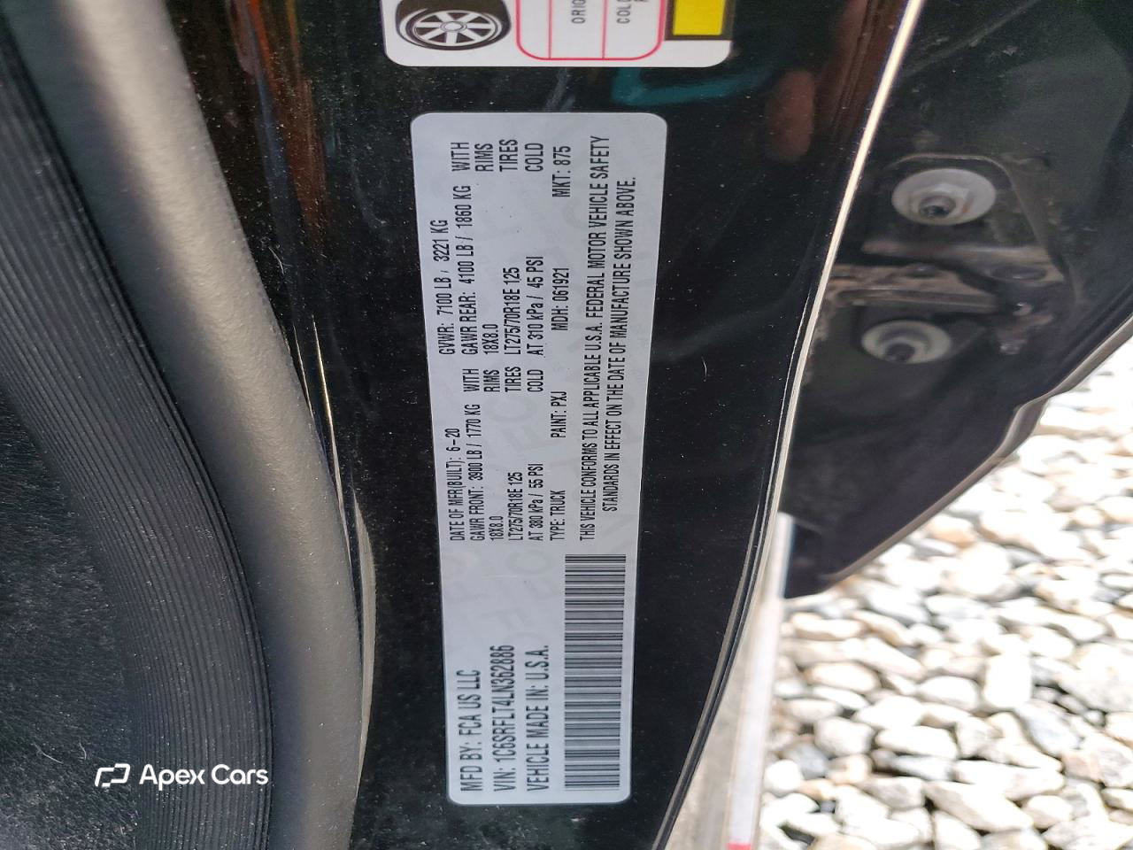 RAM 1500 2020