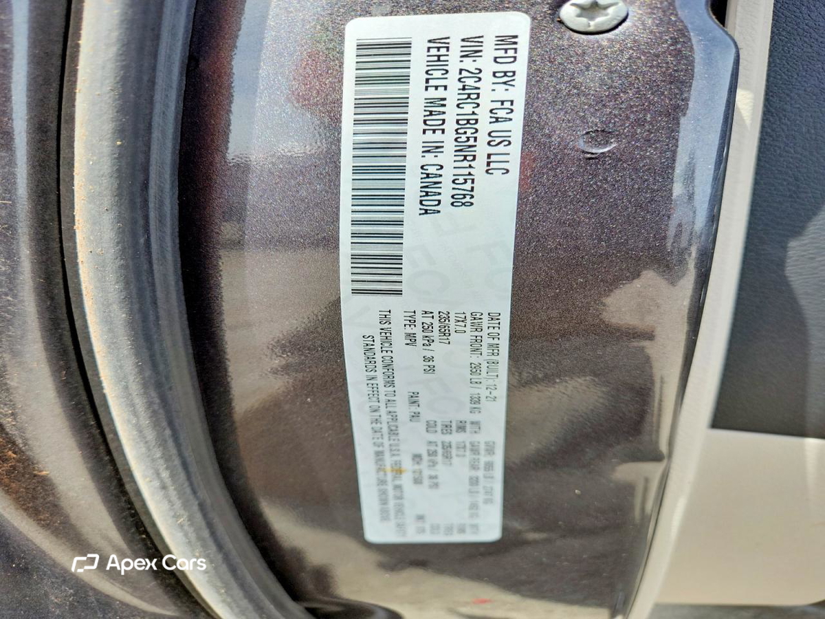 Chrysler Pacifica 2022