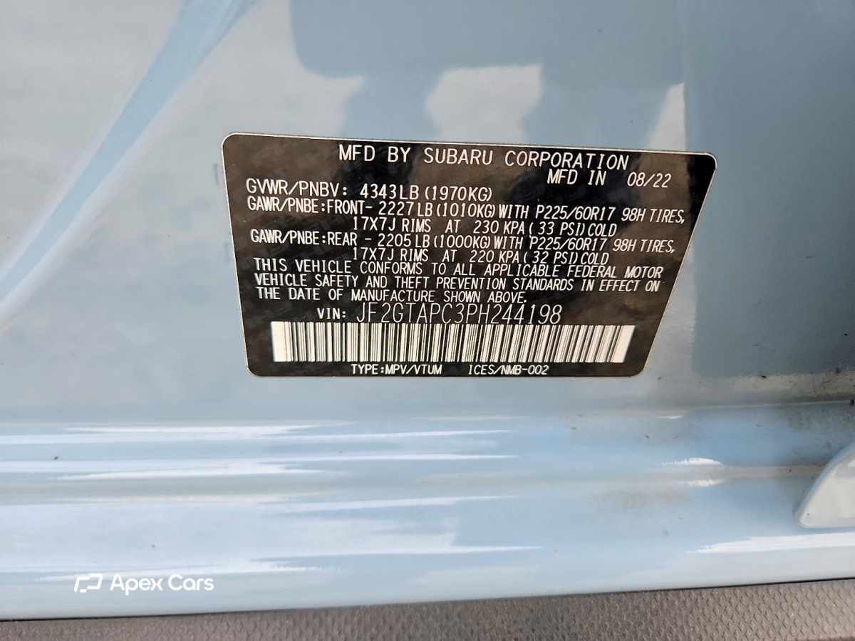 Subaru XV 2023