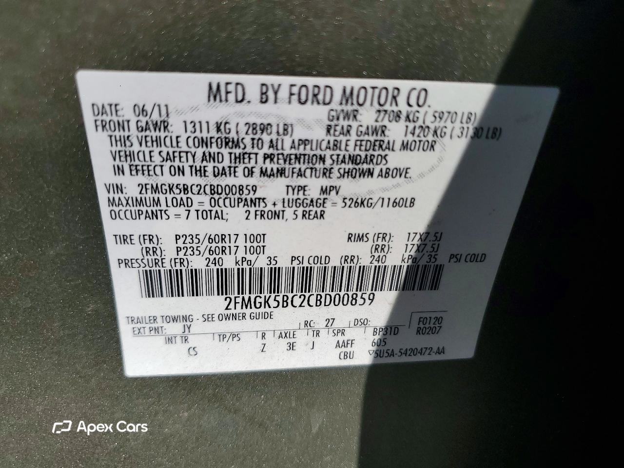 Ford Flex 2012