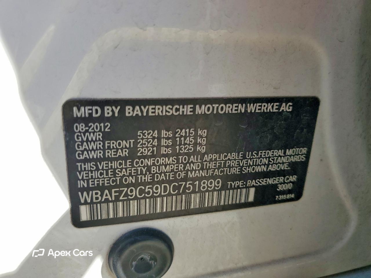 BMW Series 5 2013