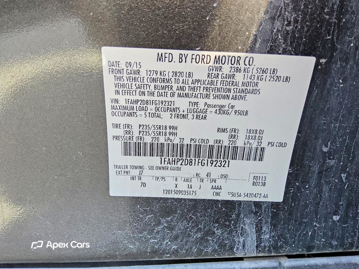 Ford Taurus 2015