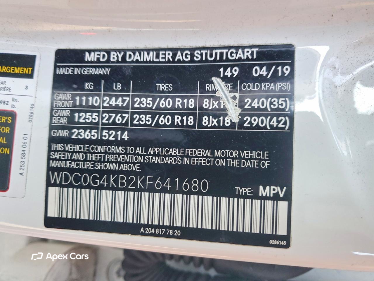 Mercedes-Benz GLC 2019