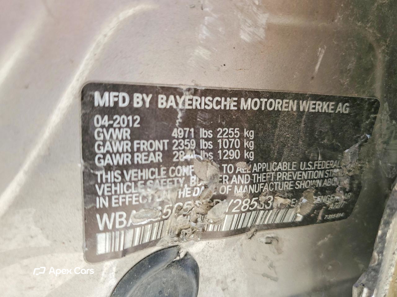BMW Series 5 2012