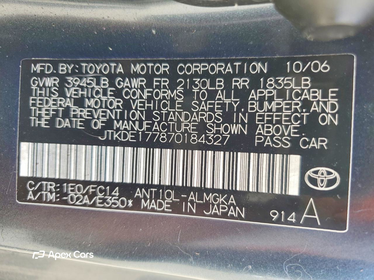 Scion tC 2007