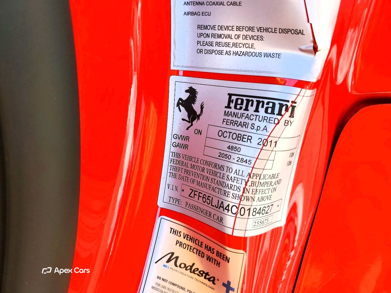 Ferrari California 2012