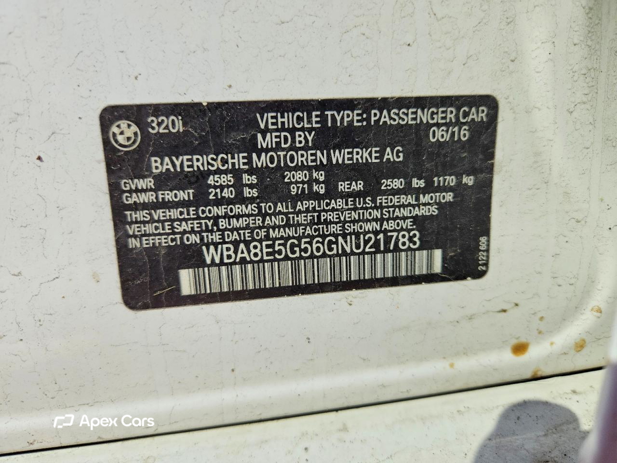 BMW Series 3 2016