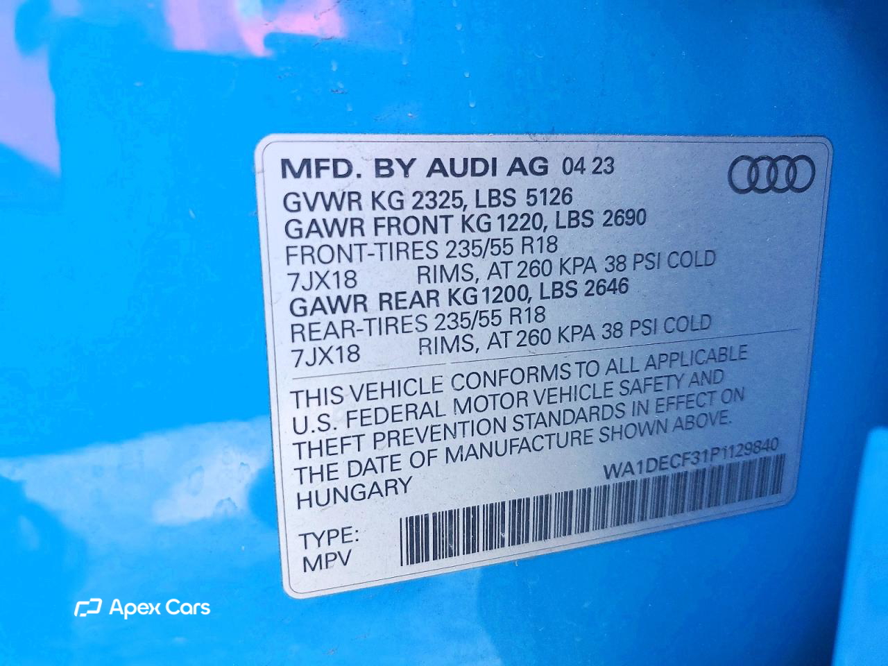 Audi Q3 2023