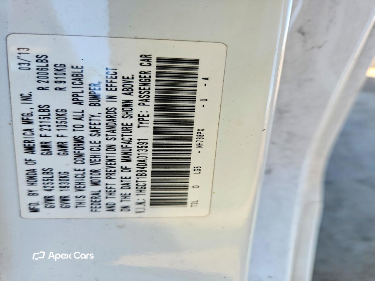 Honda Accord 2013