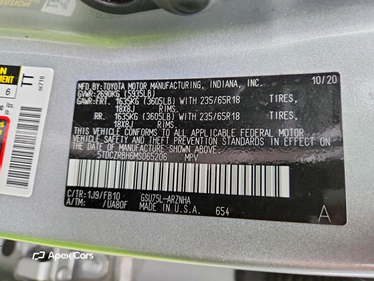 Toyota Highlander 2021