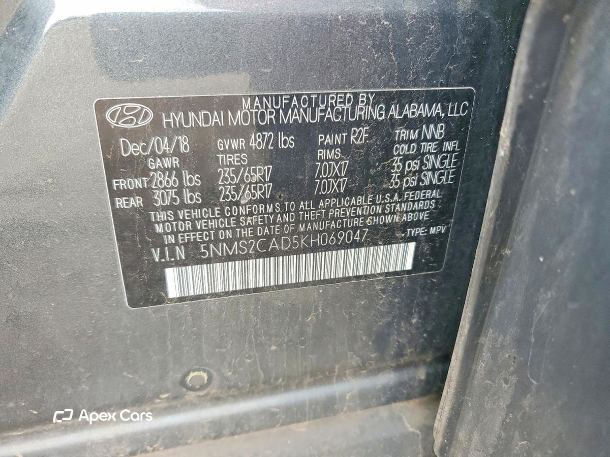 Hyundai Santa Fe 2019