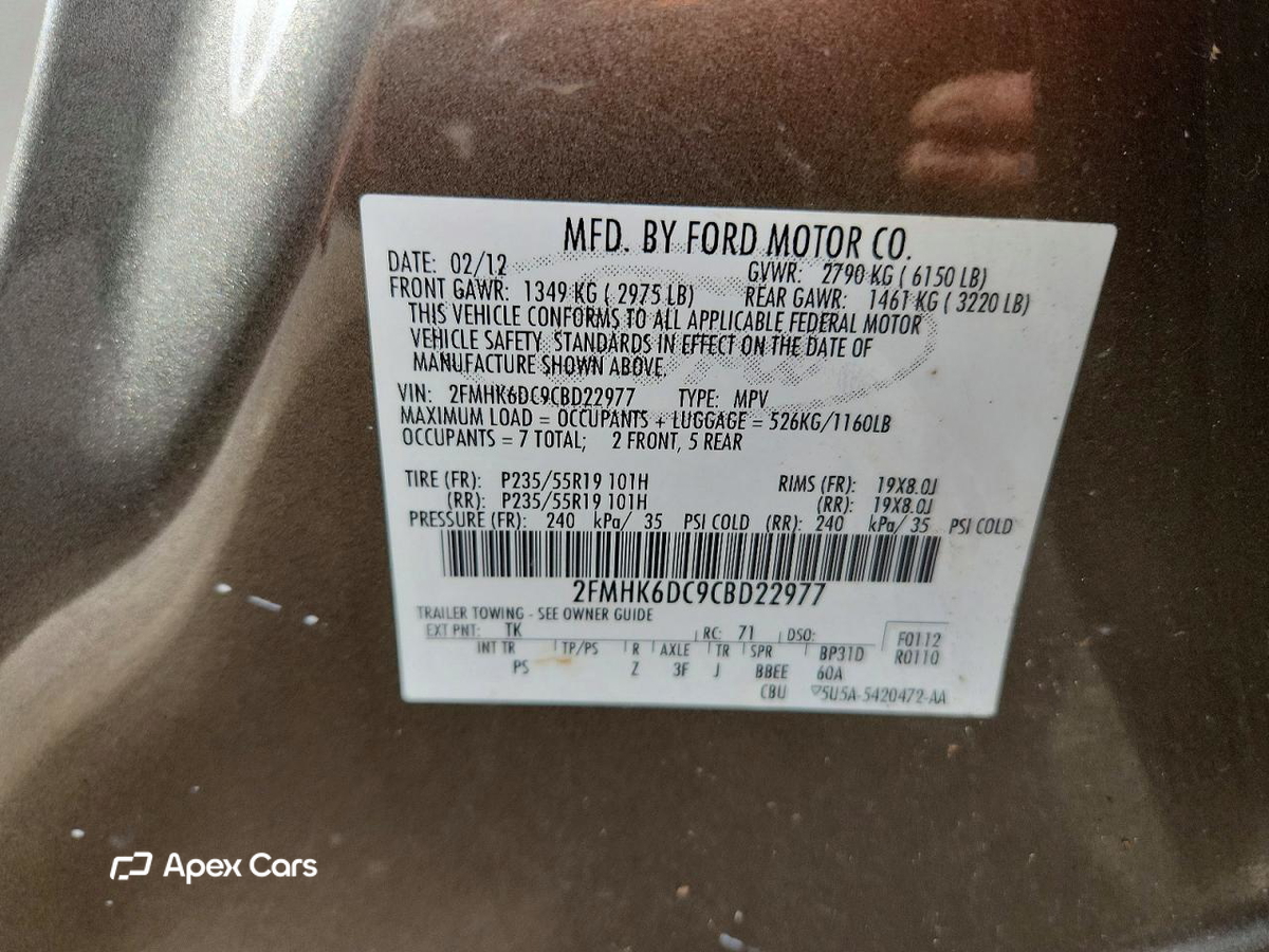 Ford Flex 2012