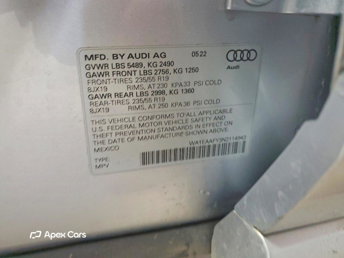 Audi Q5 2022