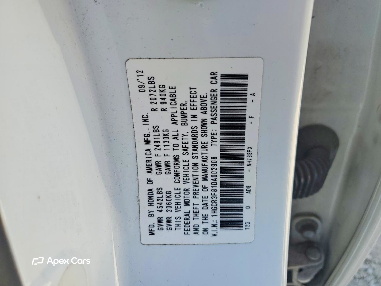 Honda Accord 2013