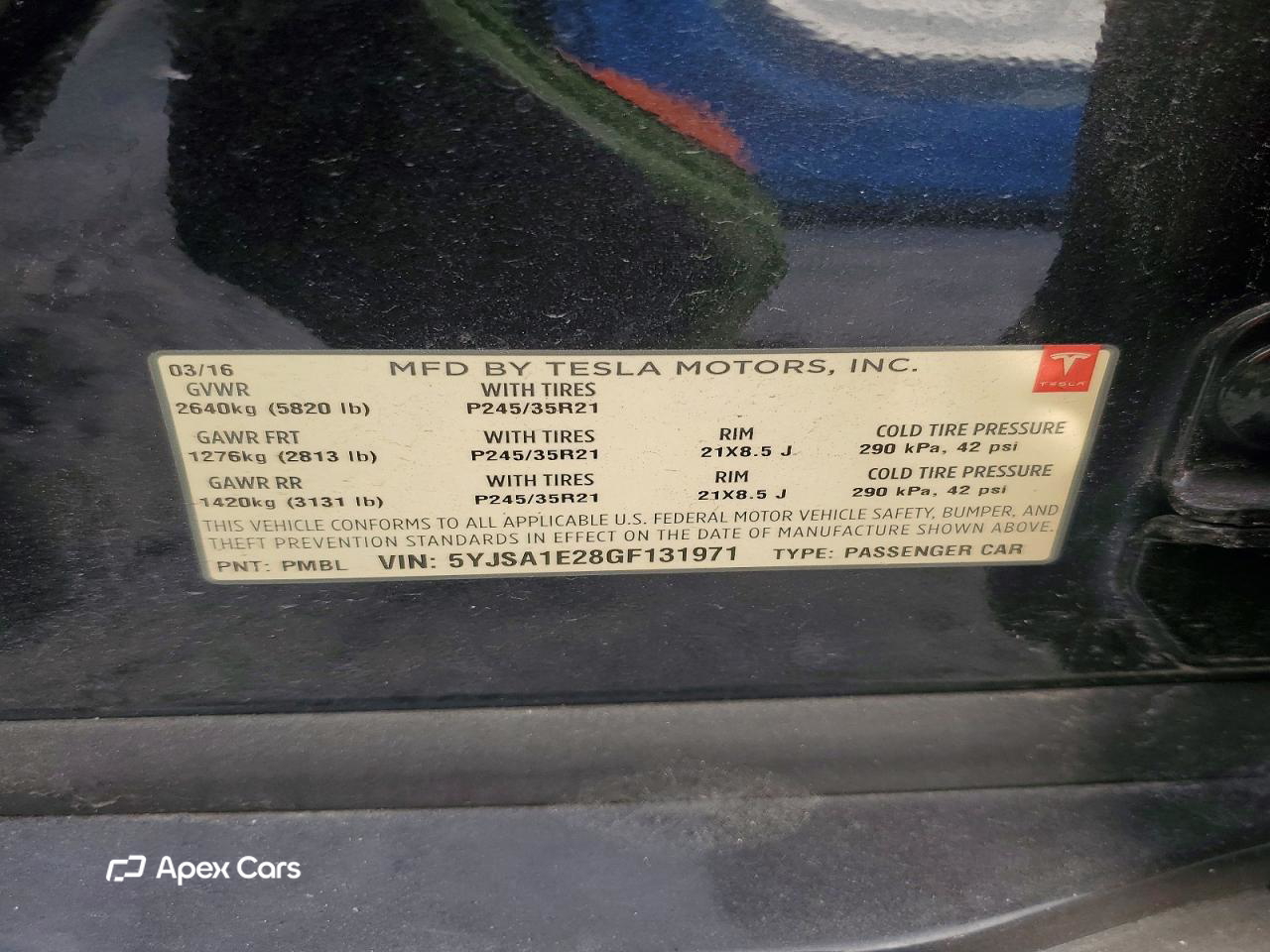 Tesla Model S 2016