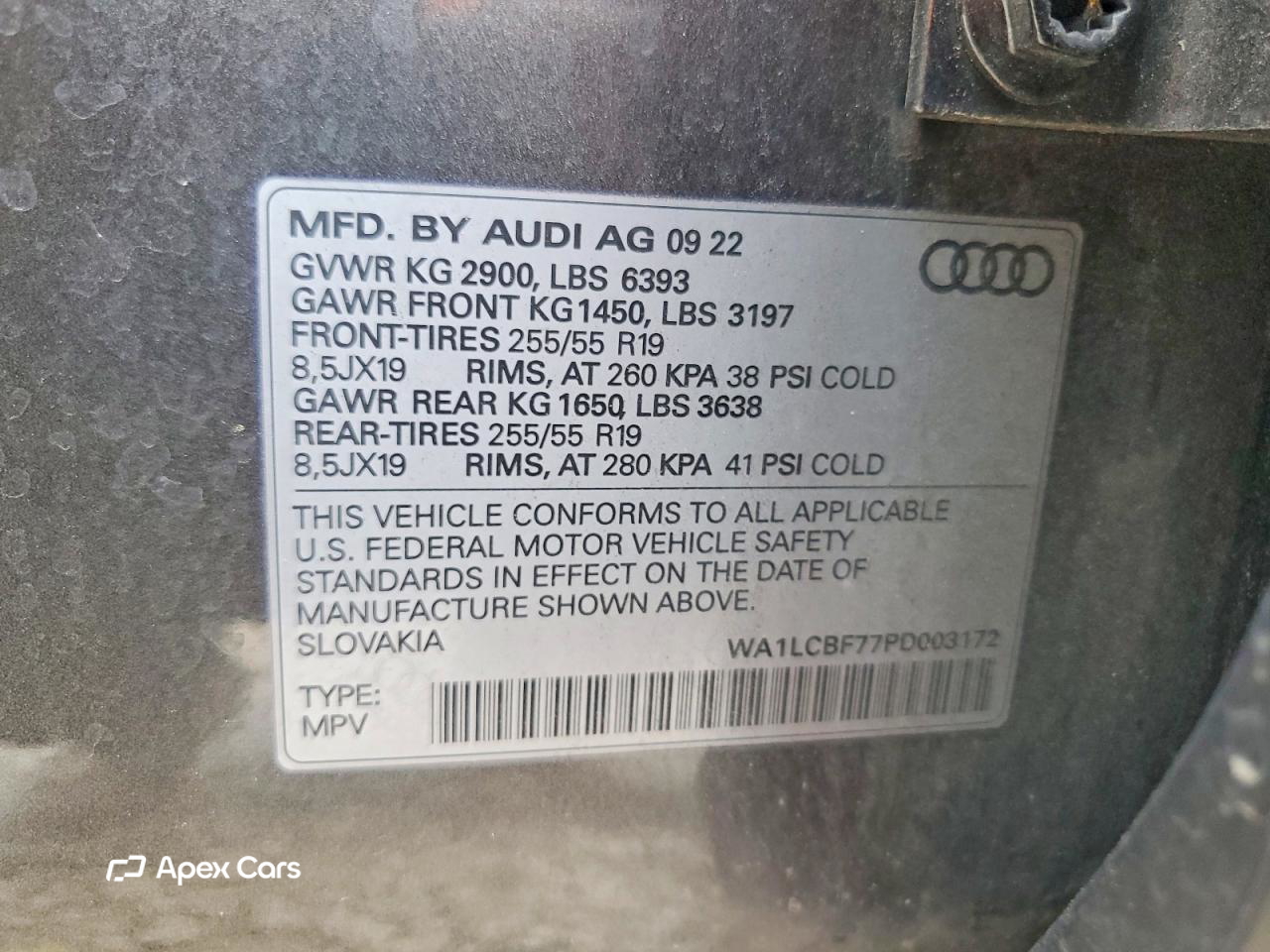 Audi Q7 2023