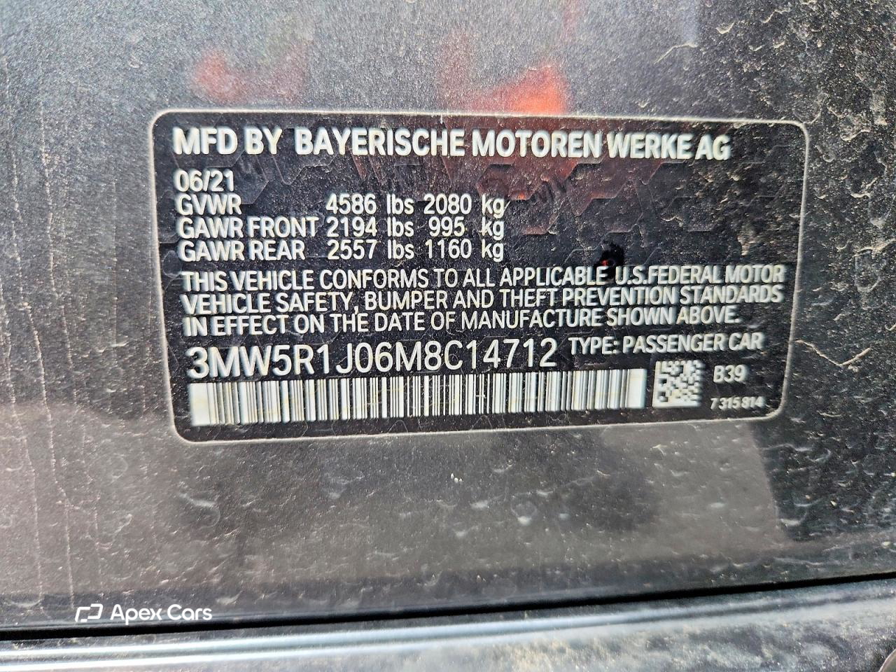 BMW Series 3 2021