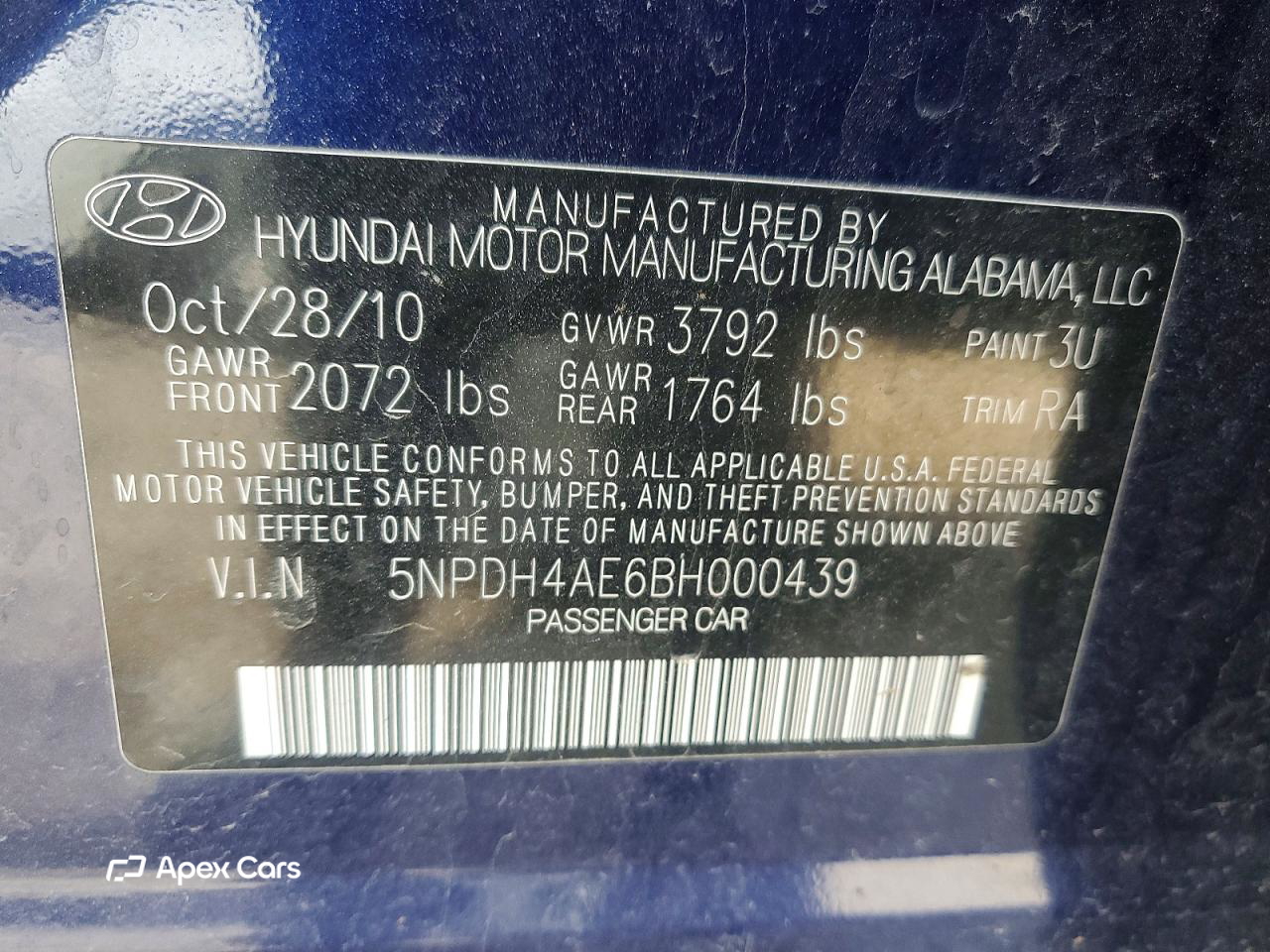 Hyundai Elantra 2011