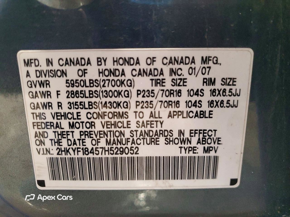 Honda Pilot 2007