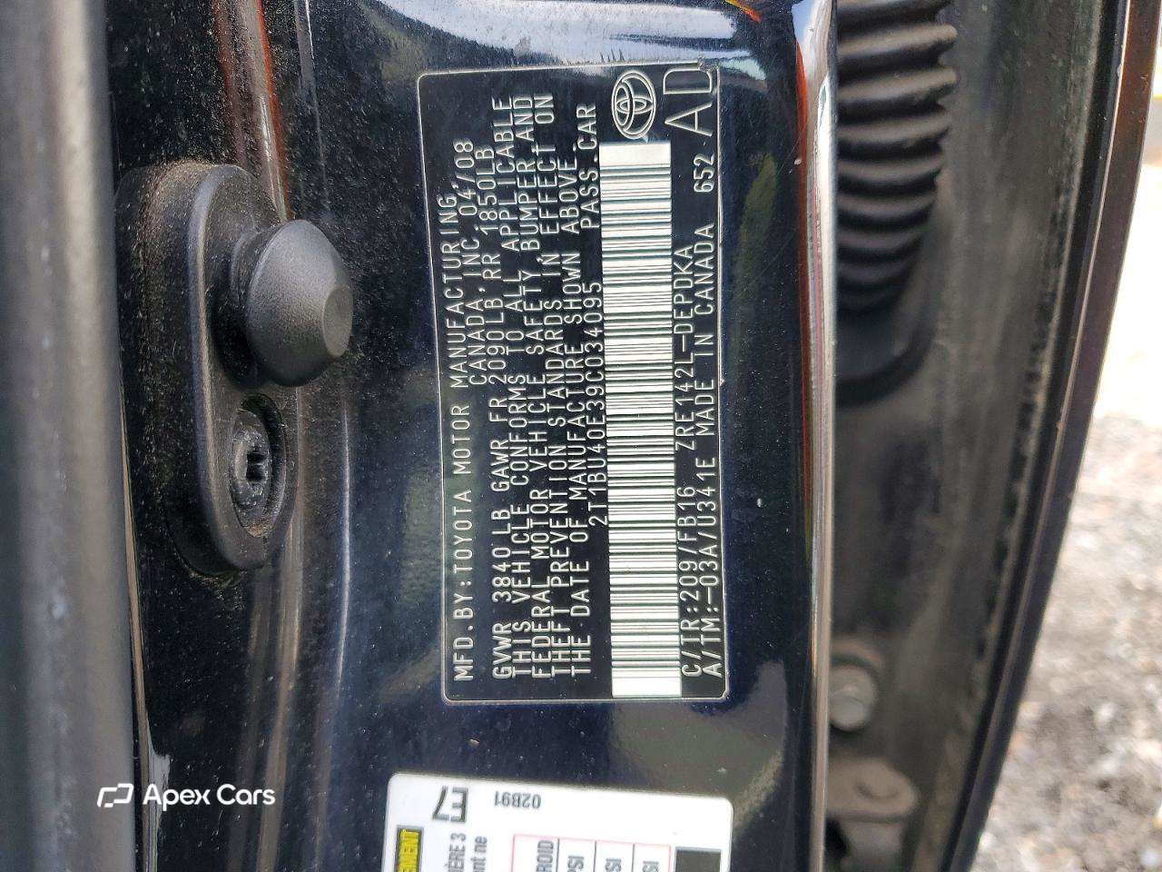 Toyota Corolla 2009