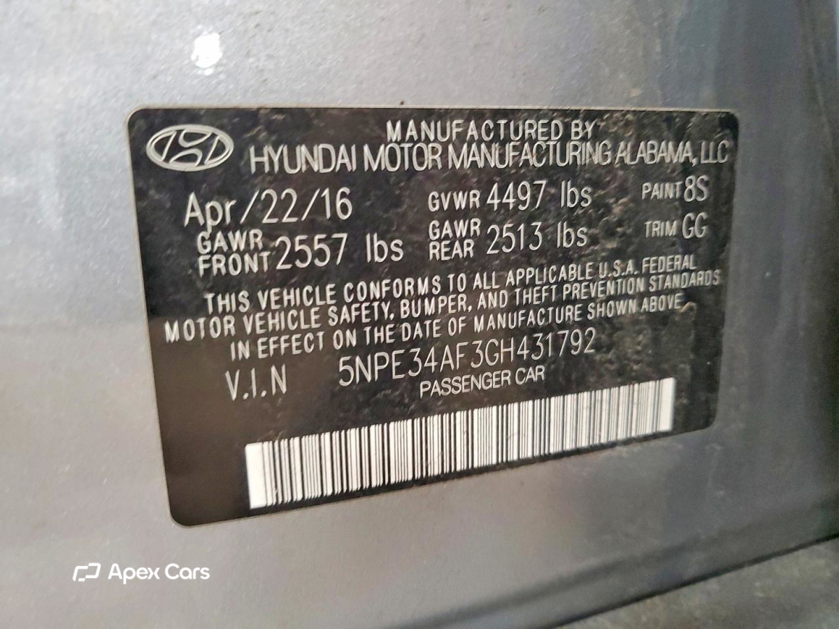 Hyundai Sonata 2016